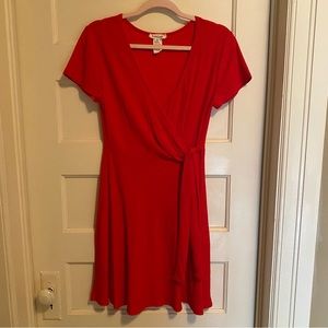 Rolla Coster red wrap dress. Size S.